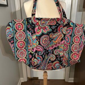Vibrant Paisley Tote Bag